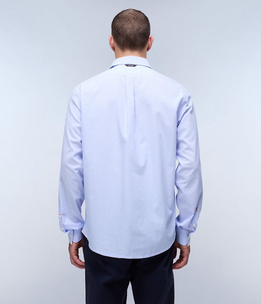 Napapijri Graie Long Sleeve Shirt Overhemd Heren Multicolour | GPVSRTK-60
