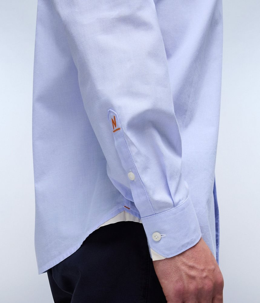 Napapijri Graie Long Sleeve Shirt Overhemd Heren Multicolour | GPVSRTK-60
