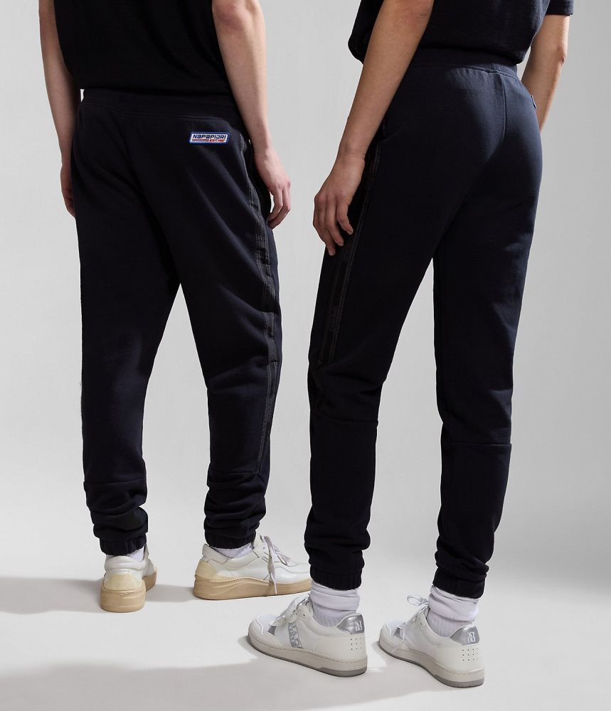 Napapijri Grober Joggers Joggingbroek Dames Zwart | BDTPOVM-15