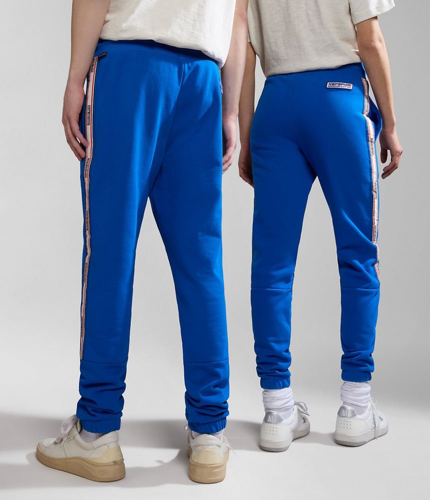 Napapijri Grober Joggers Joggingbroek Heren Blauw | BNMDEKO-17