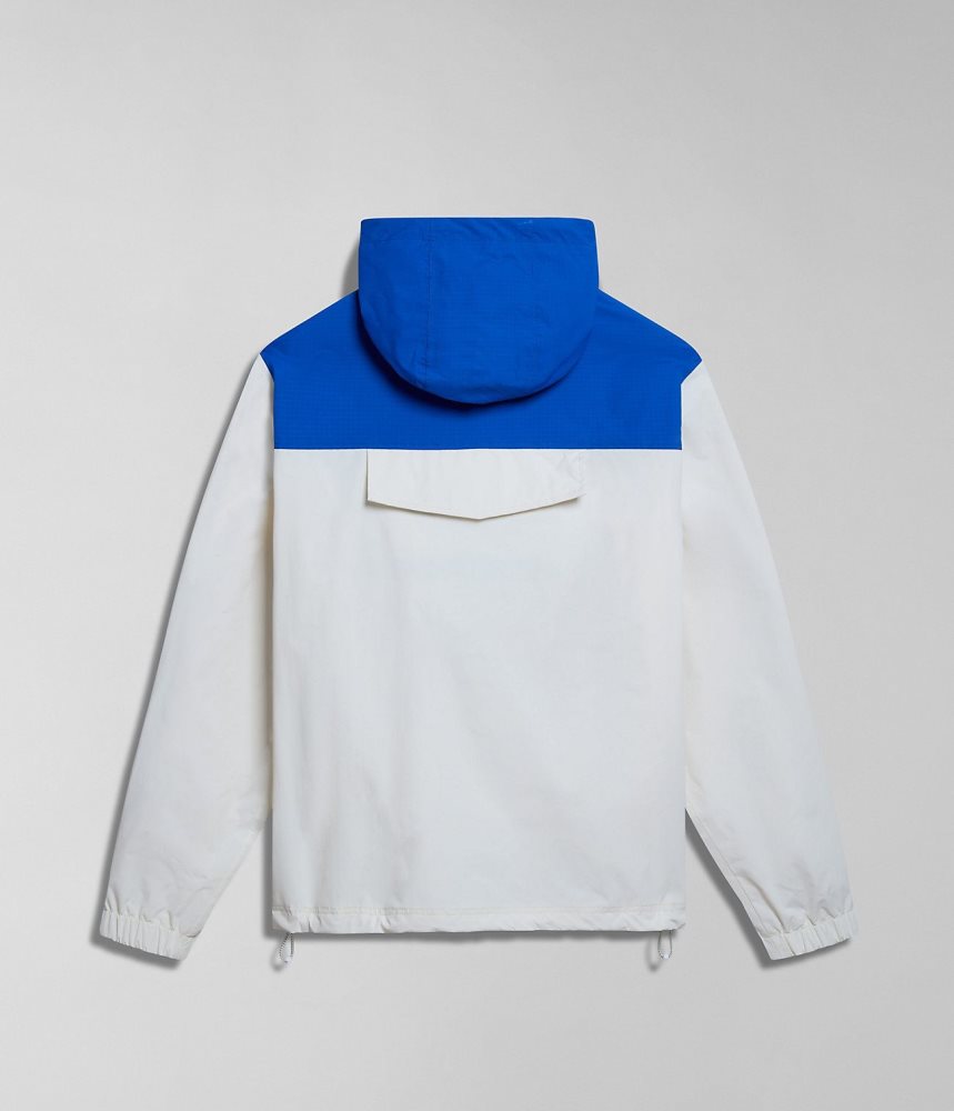 Napapijri Grober Packable Jacket Lightweight Jackets Heren Wit | HMVFRNU-91