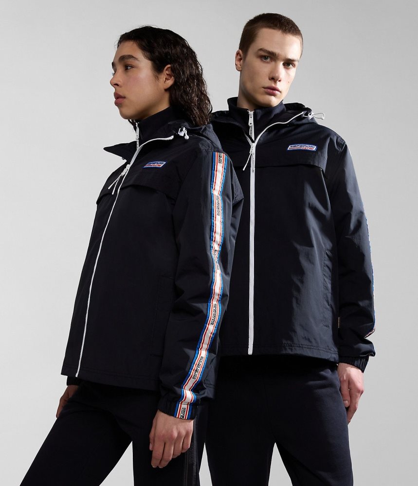 Napapijri Grober Packable Jacket Windjak Dames Zwart | CUNXAFZ-67