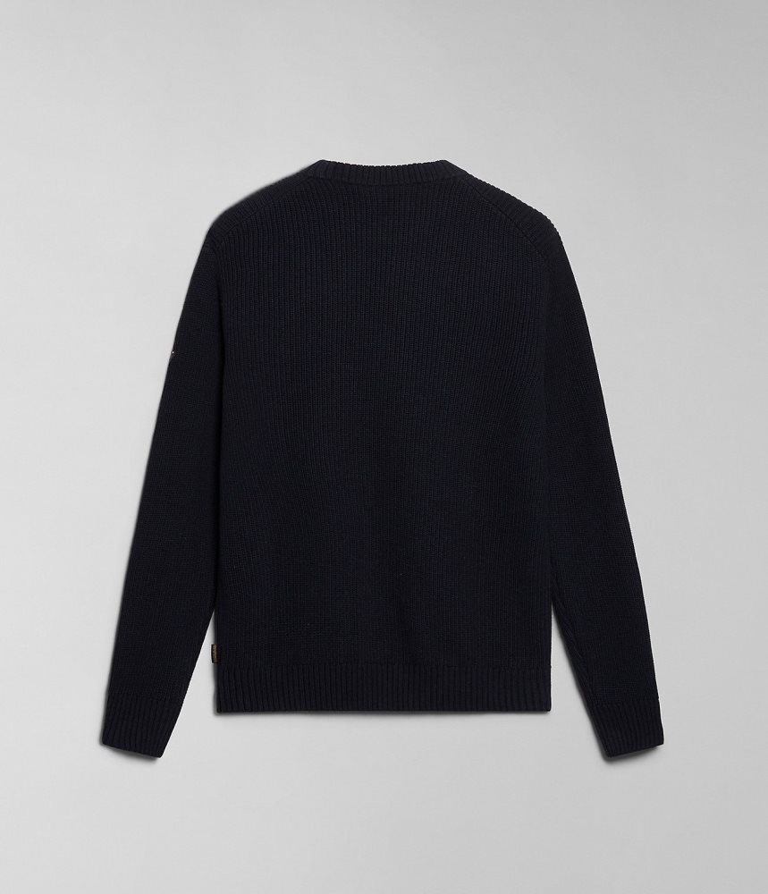 Napapijri Gwich Jumper Jumpers Heren Donkerblauw | UWOLAXD-68