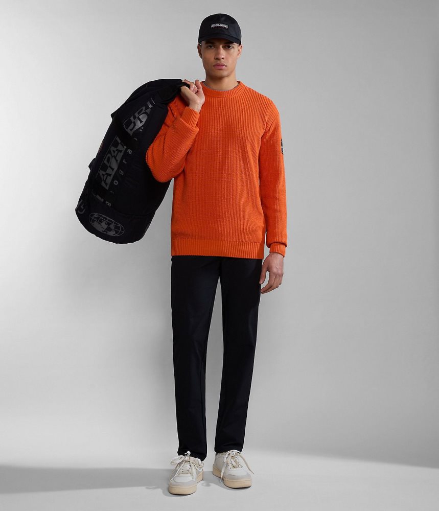 Napapijri Gwich Jumper Jumpers Heren Oranje | MGHUWPR-53