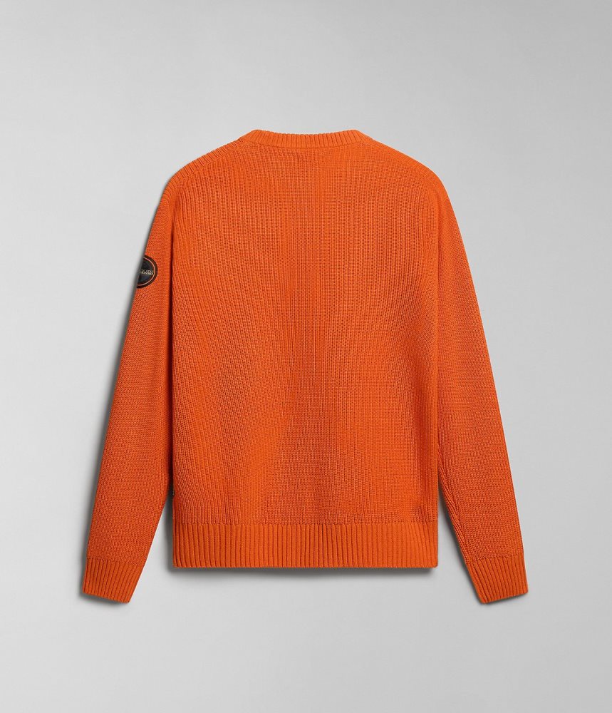 Napapijri Gwich Jumper Jumpers Heren Oranje | MGHUWPR-53