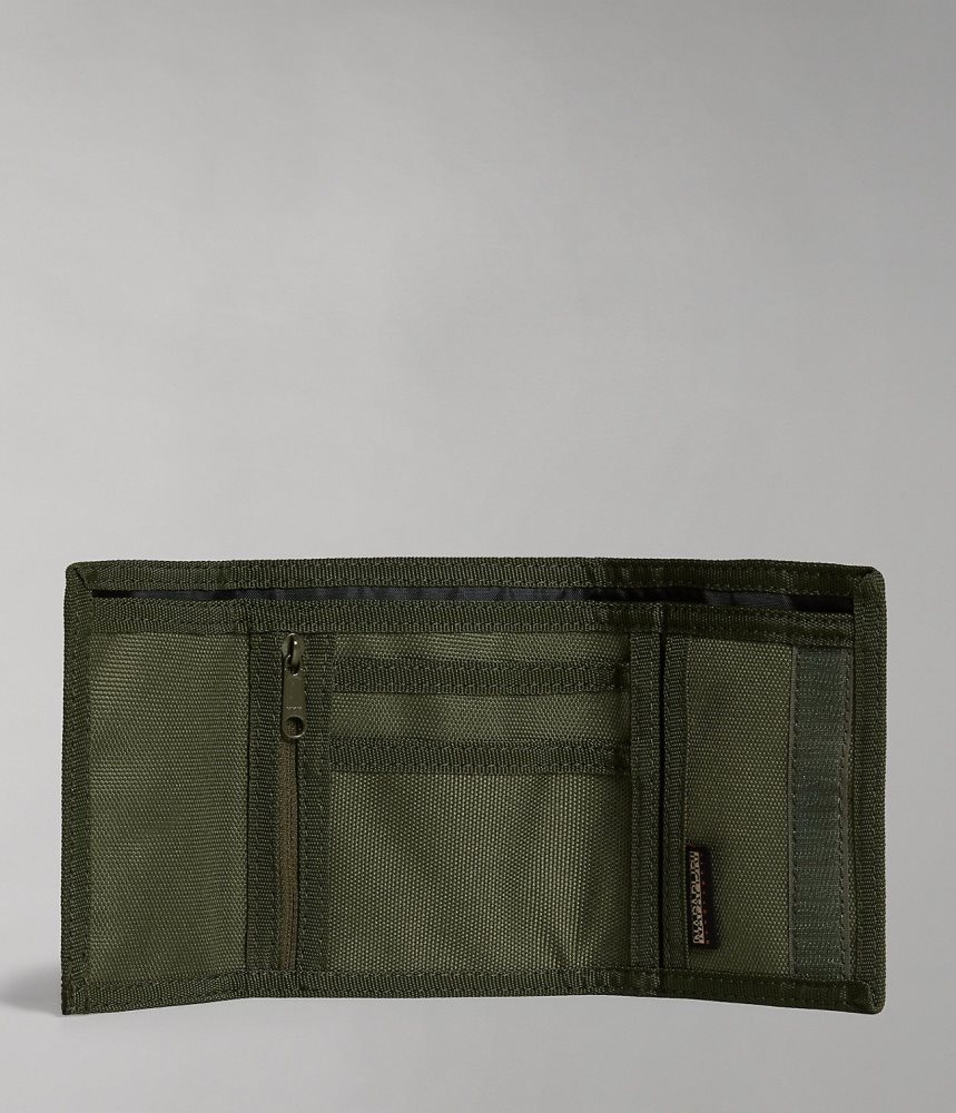 Napapijri Happy Wallet Kleine Portefeuille Dames Khaki Groen | TCYAZIJ-97