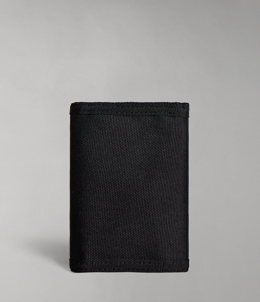 Napapijri Happy Wallet Kleine Portefeuille Heren Zwart | IGBSZPM-56