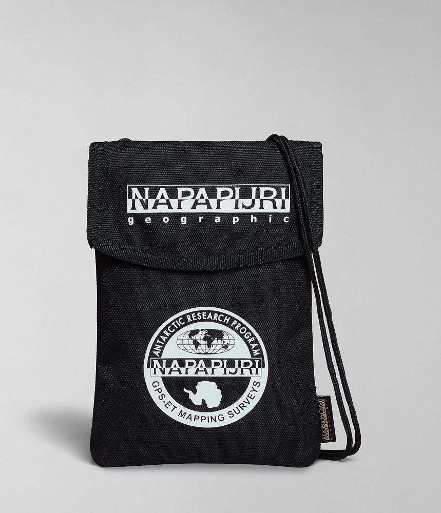 Napapijri Hornby Crossover Bag Tassen Heren Zwart | OQVRISP-14