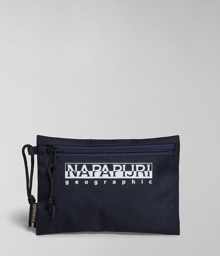 Napapijri Hornby Pencil Case Kleine Portefeuille Heren Donkerblauw | UCENLRX-32