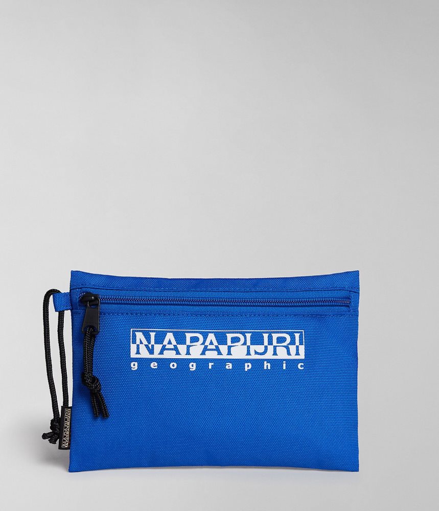 Napapijri Hornby Pencil Case Kleine Portefeuille Heren Blauw | RYUFJTK-92
