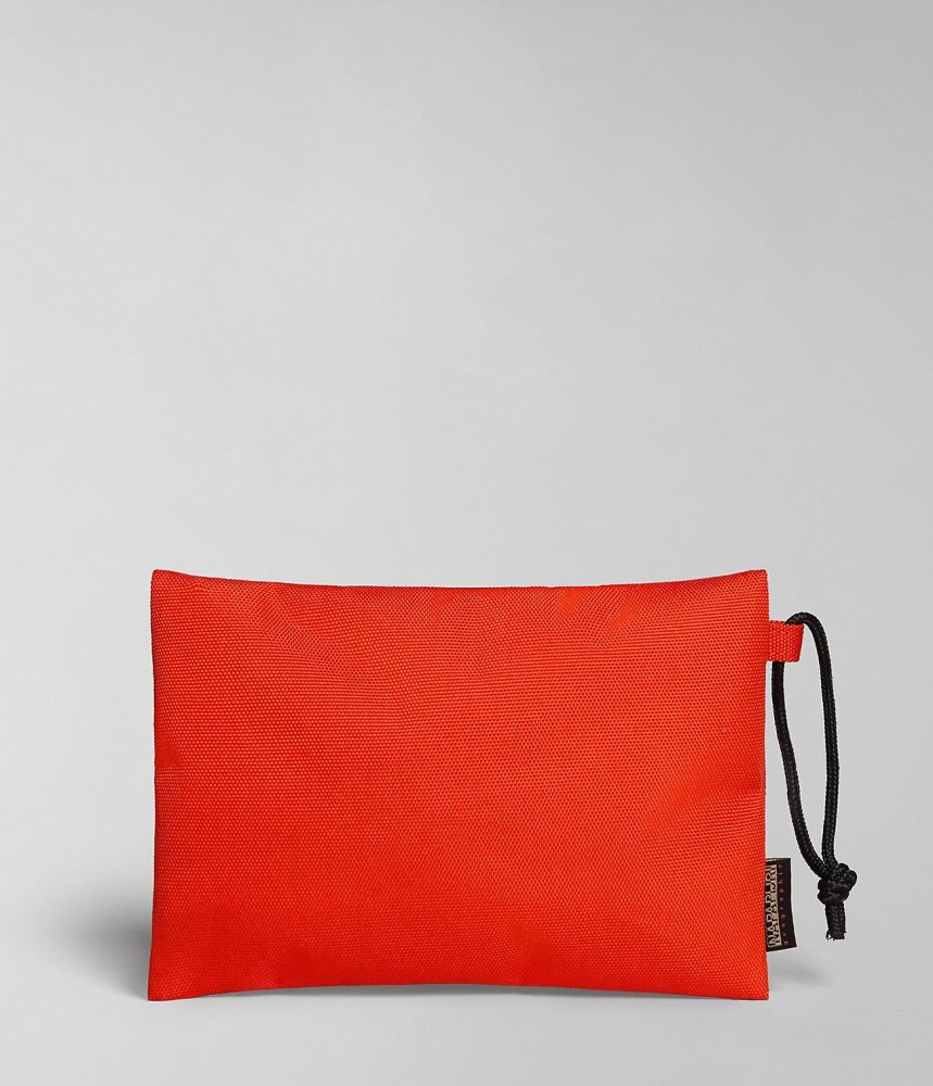 Napapijri Hornby Pencil Case Kleine Portefeuille Heren Oranje | IZODNGM-47