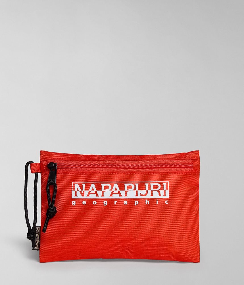 Napapijri Hornby Pencil Case Kleine Portefeuille Heren Oranje | IZODNGM-47