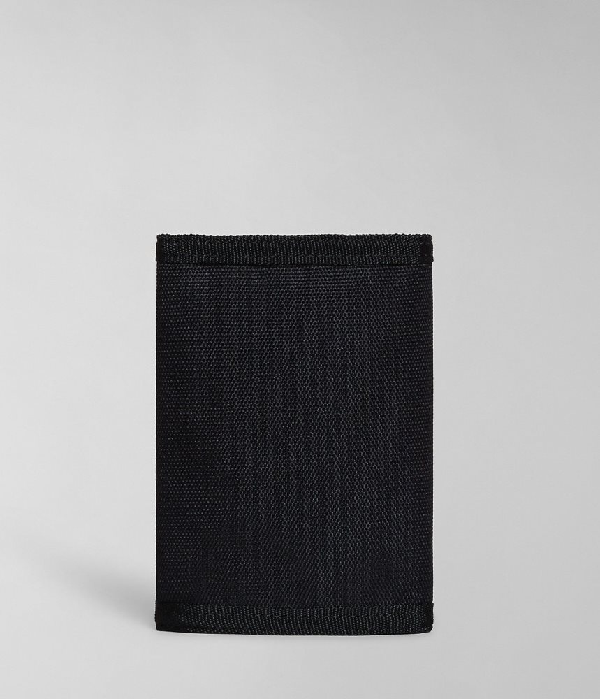 Napapijri Hornby Wallet Kleine Portefeuille Dames Zwart | NZTPHFC-63