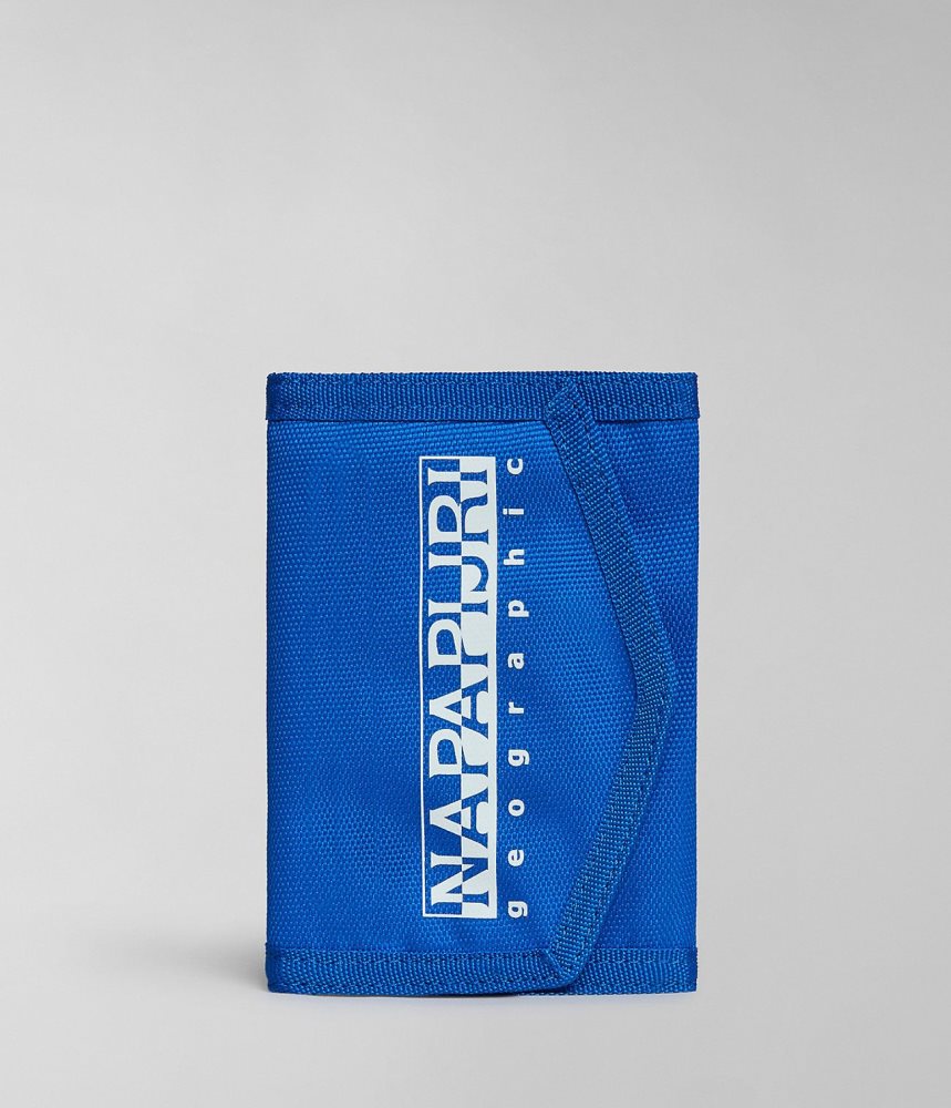 Napapijri Hornby Wallet Kleine Portefeuille Dames Blauw | KTIWCML-01
