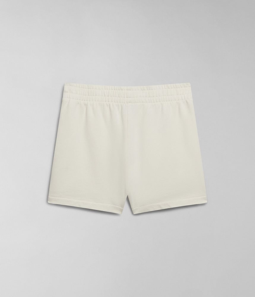 Napapijri Iaato Bermuda Shorts Korte Broek Dames Wit | CXIHFKA-03