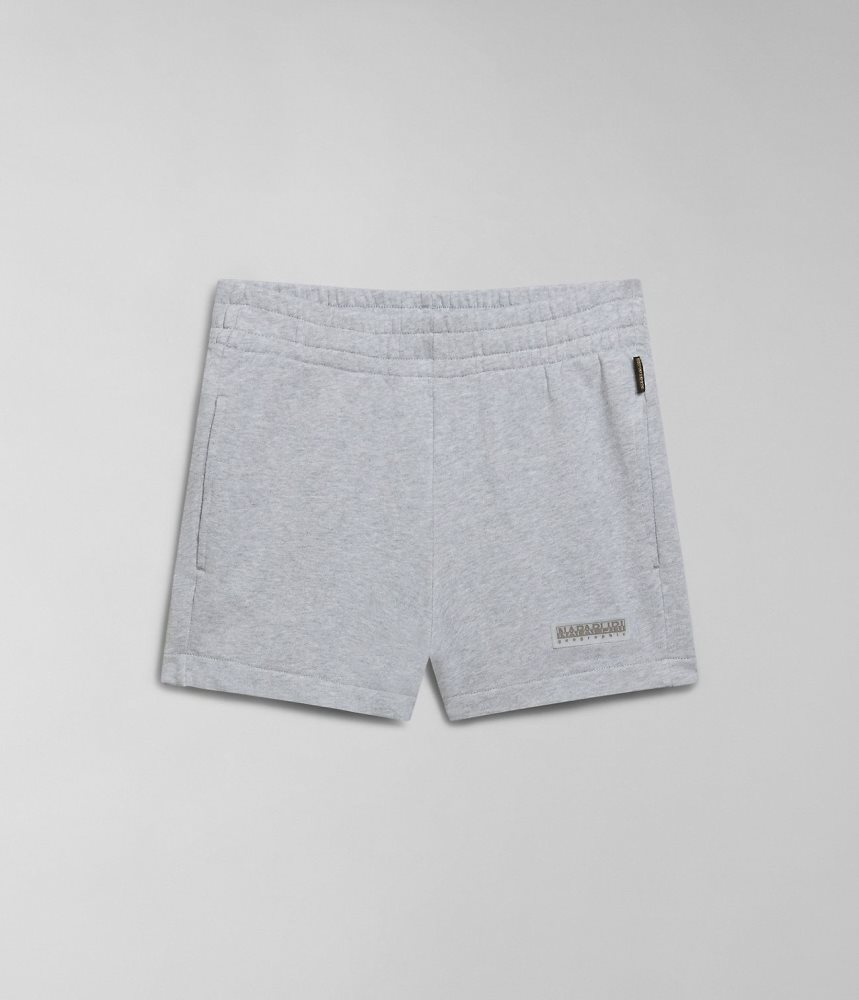 Napapijri Iaato Bermuda Shorts Korte Broek Dames Lichtgrijs | TPVEGAX-05