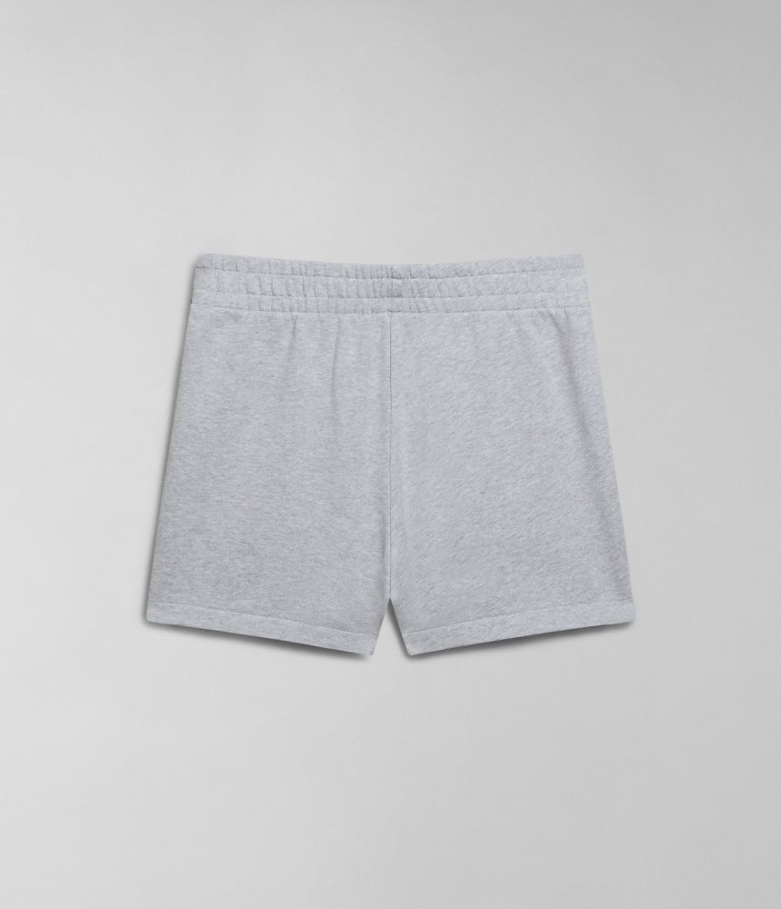 Napapijri Iaato Bermuda Shorts Korte Broek Dames Lichtgrijs | TPVEGAX-05