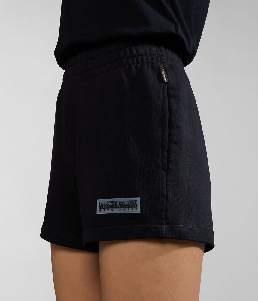 Napapijri Iaato Bermuda Shorts Korte Broek Dames Zwart | PHNVUXK-67