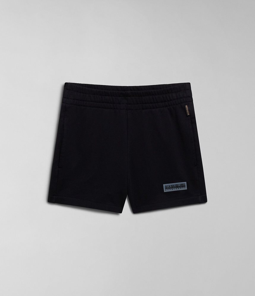 Napapijri Iaato Bermuda Shorts Korte Broek Dames Zwart | PHNVUXK-67