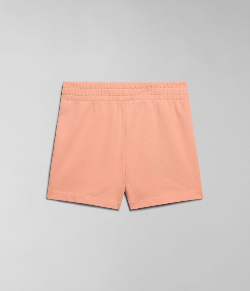 Napapijri Iaato Bermuda Shorts Korte Broek Dames Roze | KMJHNXR-06