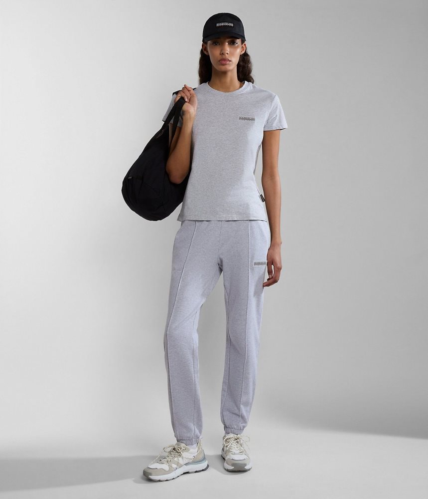 Napapijri Iaato Summer Joggers Joggingbroek Dames Lichtgrijs | MHLFKPA-69