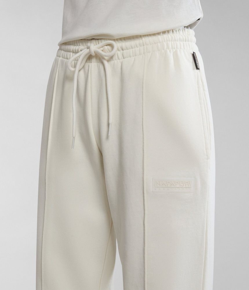 Napapijri Iaato Summer Joggers Joggingbroek Dames Wit | FAQRSNK-23