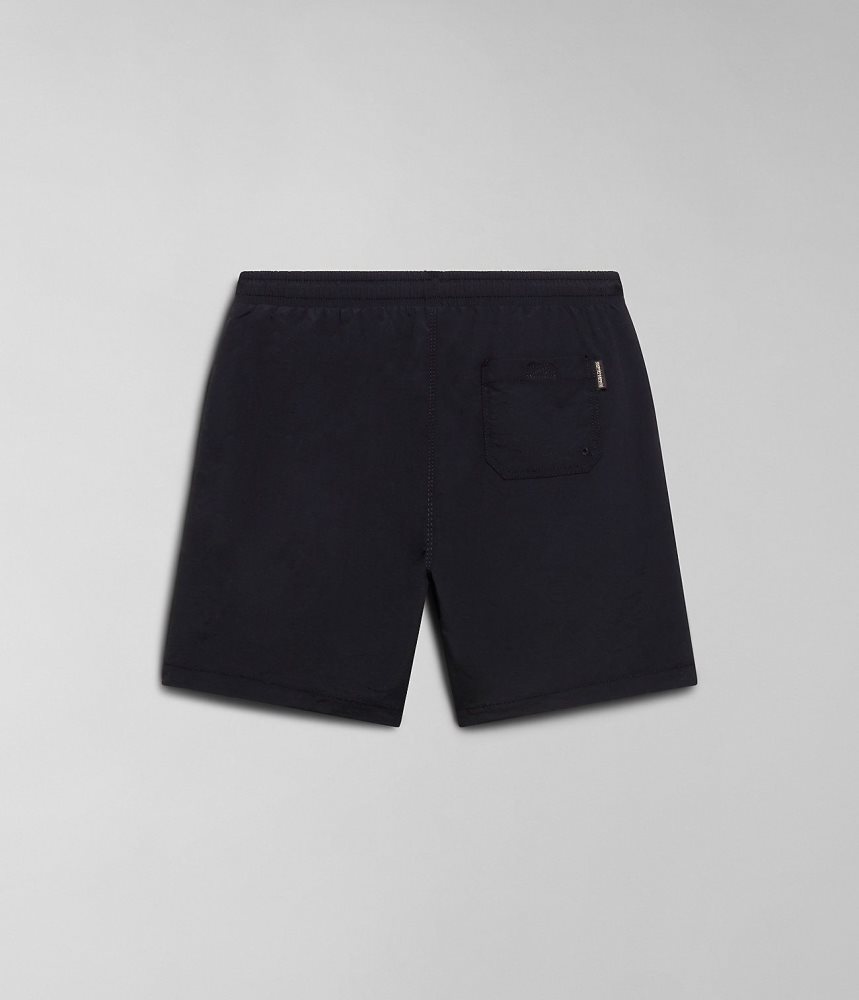 Napapijri Iaato Summer Trunks Zwembroek Heren Zwart | KCXRLND-43