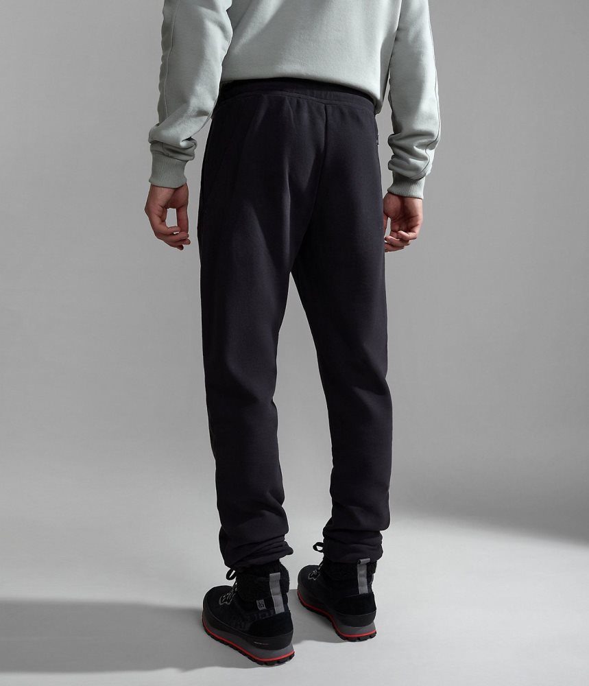 Napapijri Iceberg Joggers Joggingbroek Heren Zwart | ARPGEKV-17
