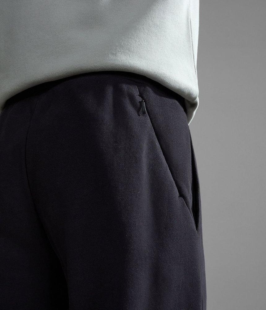 Napapijri Iceberg Joggers Joggingbroek Heren Zwart | ARPGEKV-17