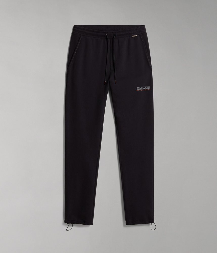 Napapijri Iceberg Joggers Joggingbroek Heren Zwart | ARPGEKV-17