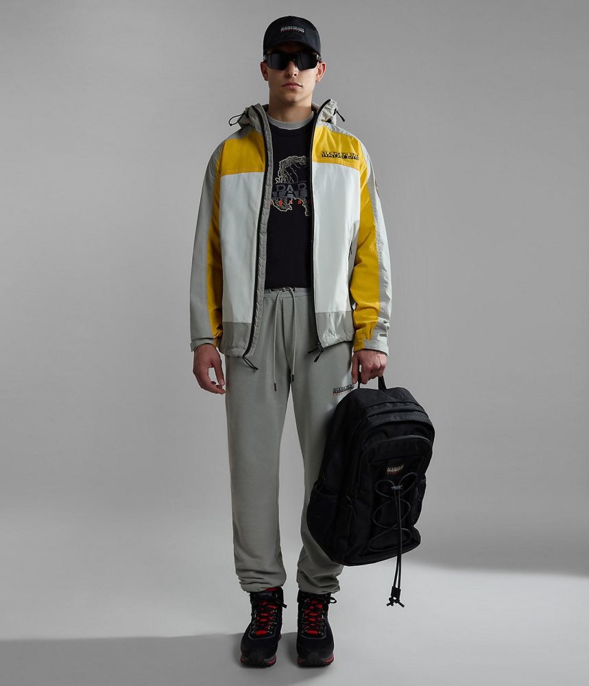 Napapijri Iceberg Joggers Joggingbroek Heren Grijs | QOMAEWK-05