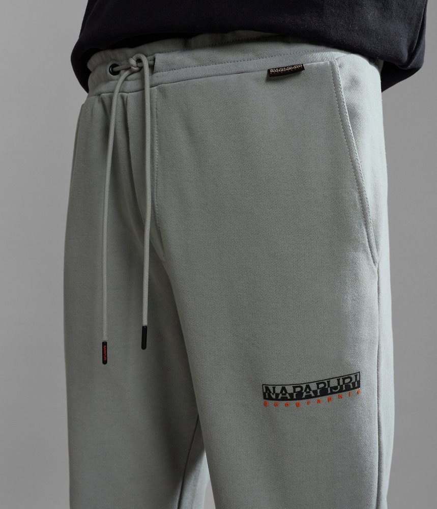 Napapijri Iceberg Joggers Joggingbroek Heren Grijs | QOMAEWK-05