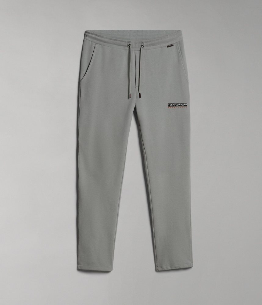 Napapijri Iceberg Joggers Joggingbroek Heren Grijs | QOMAEWK-05