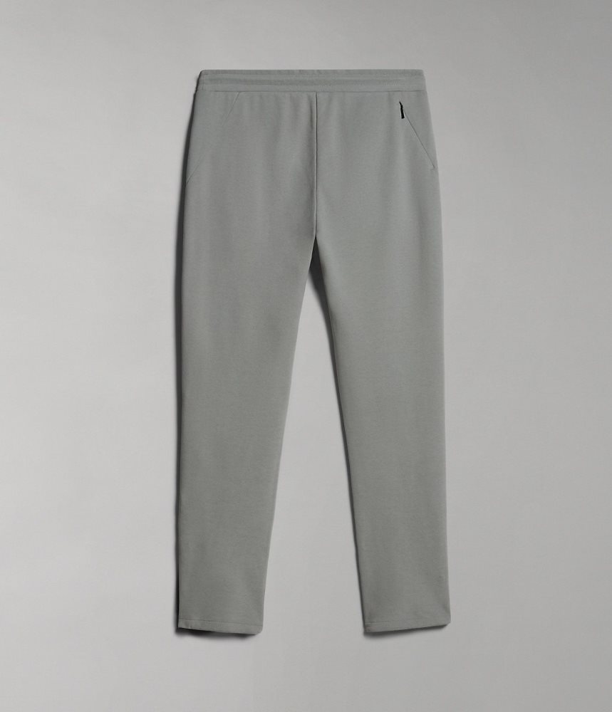 Napapijri Iceberg Joggers Joggingbroek Heren Grijs | QOMAEWK-05