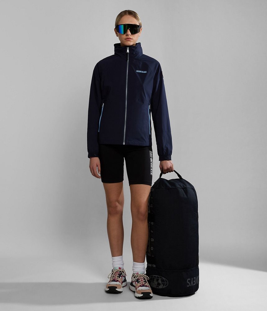 Napapijri Kendall Short Jacket Short Jackets Dames Donkerblauw | DSRLYUH-83