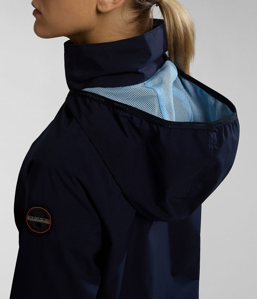 Napapijri Kendall Short Jacket Short Jackets Dames Donkerblauw | DSRLYUH-83
