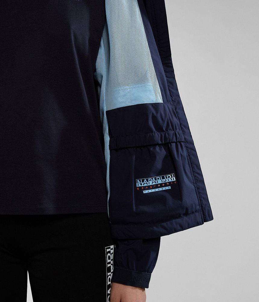 Napapijri Kendall Short Jacket Short Jackets Dames Donkerblauw | DSRLYUH-83
