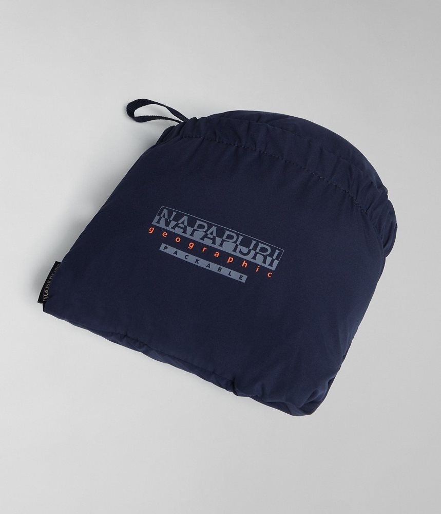 Napapijri Kendall Short Jacket Windjak Dames Donkerblauw | VLTWYPZ-37