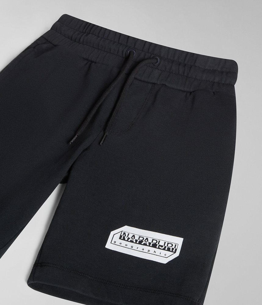 Napapijri Kitik Bermuda Shorts (4-16 YEARS) Korte Broek Kinderen Zwart | TFZQWOL-08