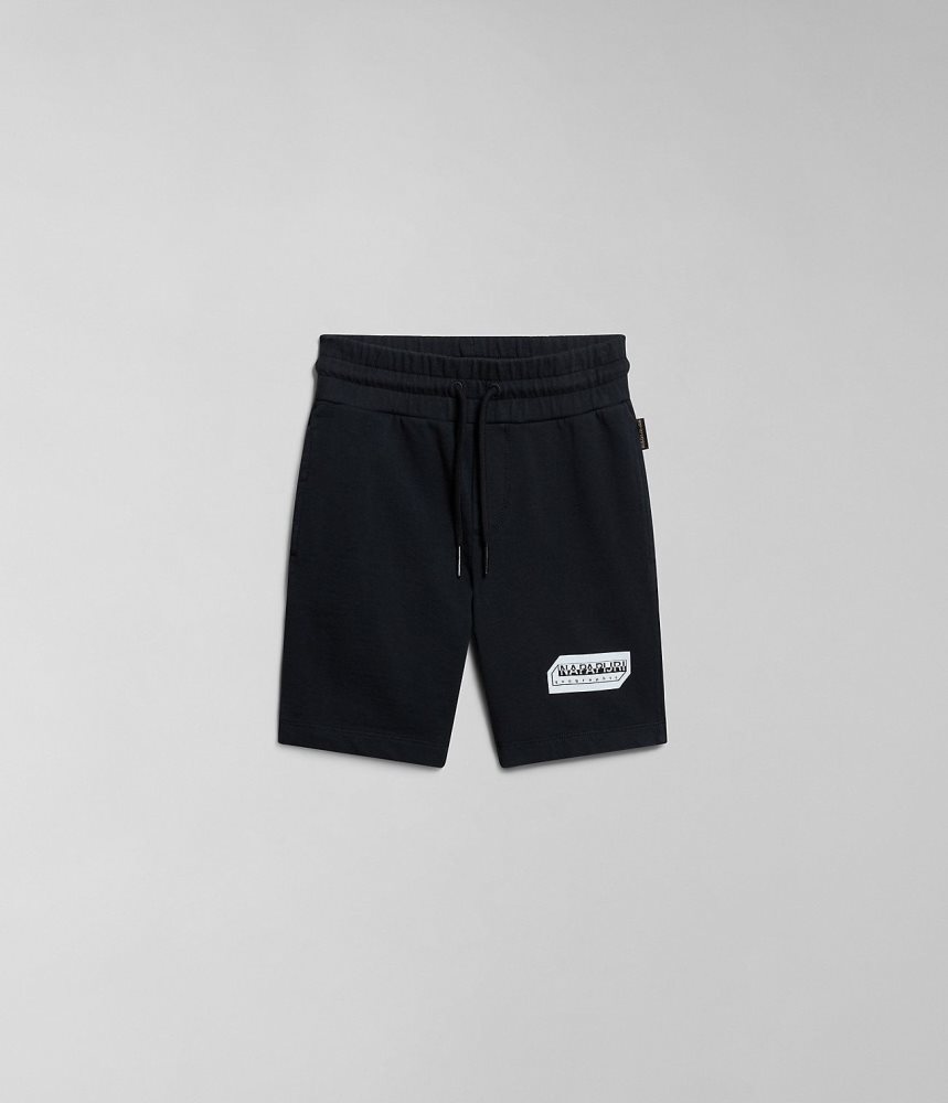 Napapijri Kitik Bermuda Shorts (4-16 YEARS) Korte Broek Kinderen Zwart | TFZQWOL-08