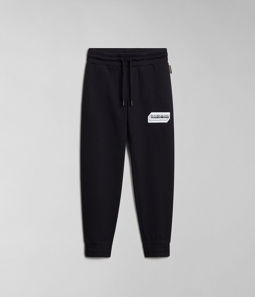 Napapijri Kitik Joggers (4-16 YEARS) Joggingbroek Kinderen Zwart | BGXZJOI-24