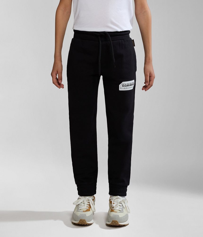 Napapijri Kitik Joggers (4-16 YEARS) Joggingbroek Kinderen Zwart | BGXZJOI-24