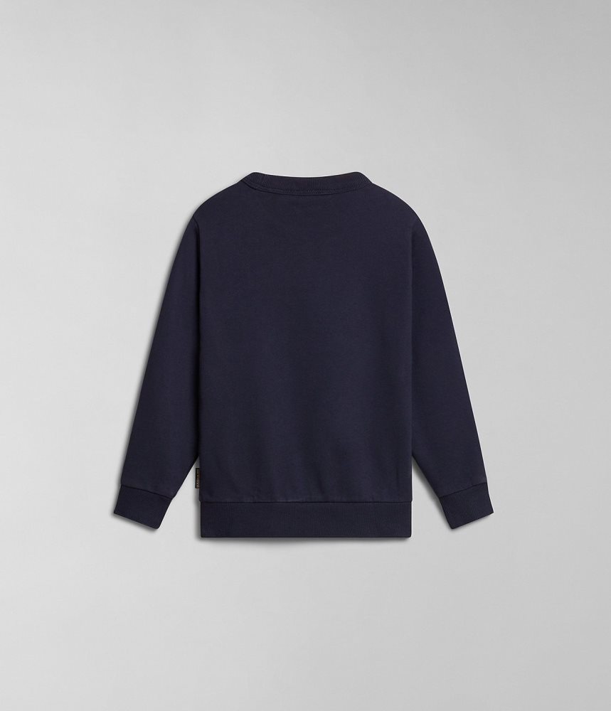 Napapijri Kitik Sweatshirt (4-16 YEARS) Sweatshirts Kinderen Donkerblauw | JZIXLVH-67
