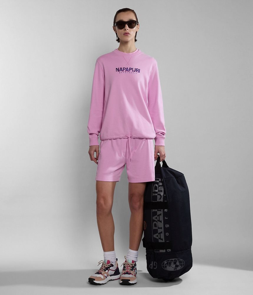 Napapijri Kreis Bermuda Shorts Korte Broek Dames Roze | SCTWBQE-82