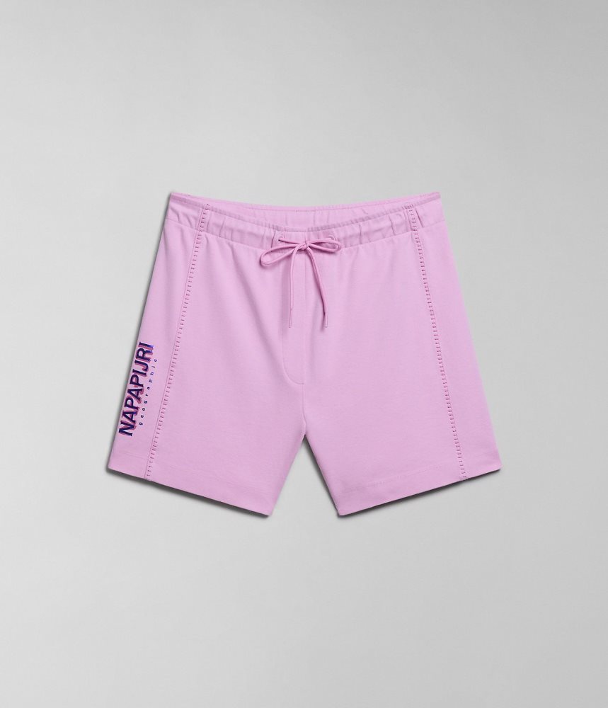 Napapijri Kreis Bermuda Shorts Korte Broek Dames Roze | SCTWBQE-82