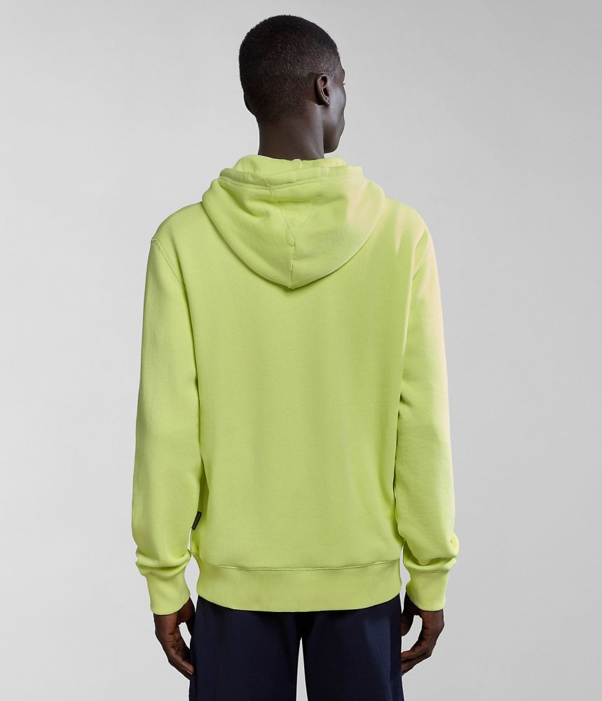 Napapijri Kreis Hoodie Hoodie Heren Geel | YCAIKGO-41