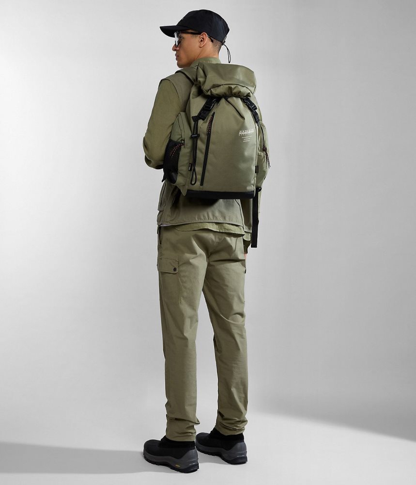 Napapijri Lynx Backpack Rugzakken Dames Groen | YHWSGOT-94