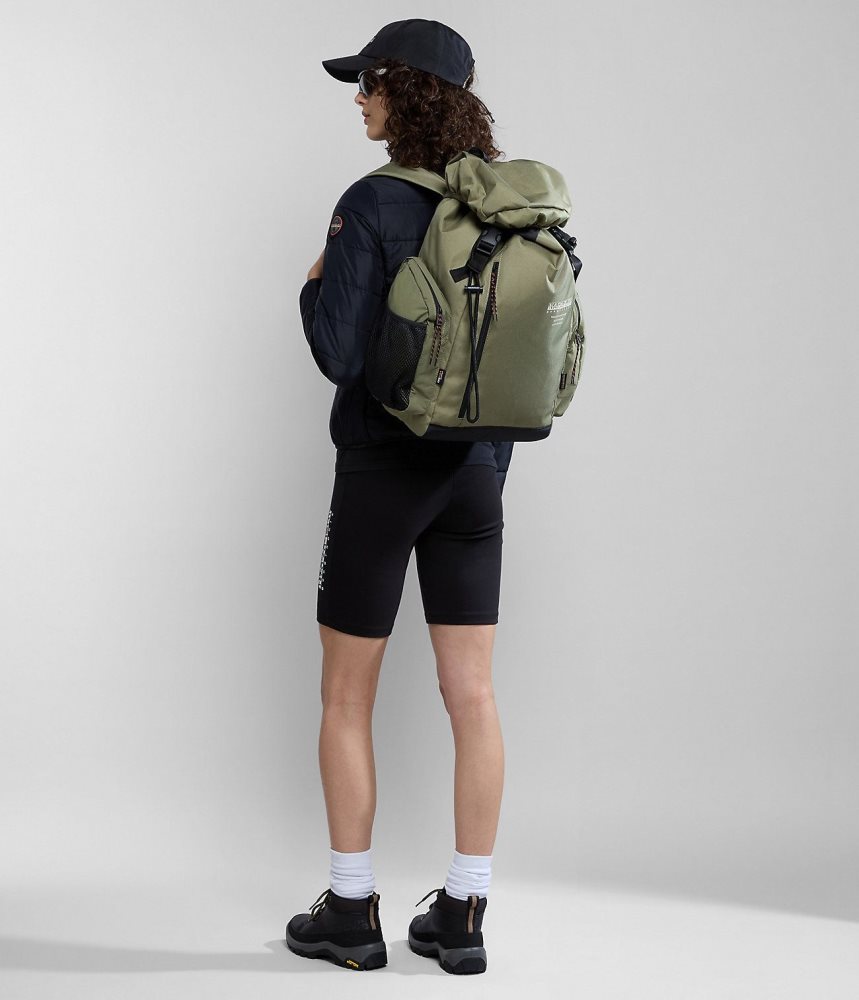 Napapijri Lynx Backpack Rugzakken Dames Groen | YHWSGOT-94