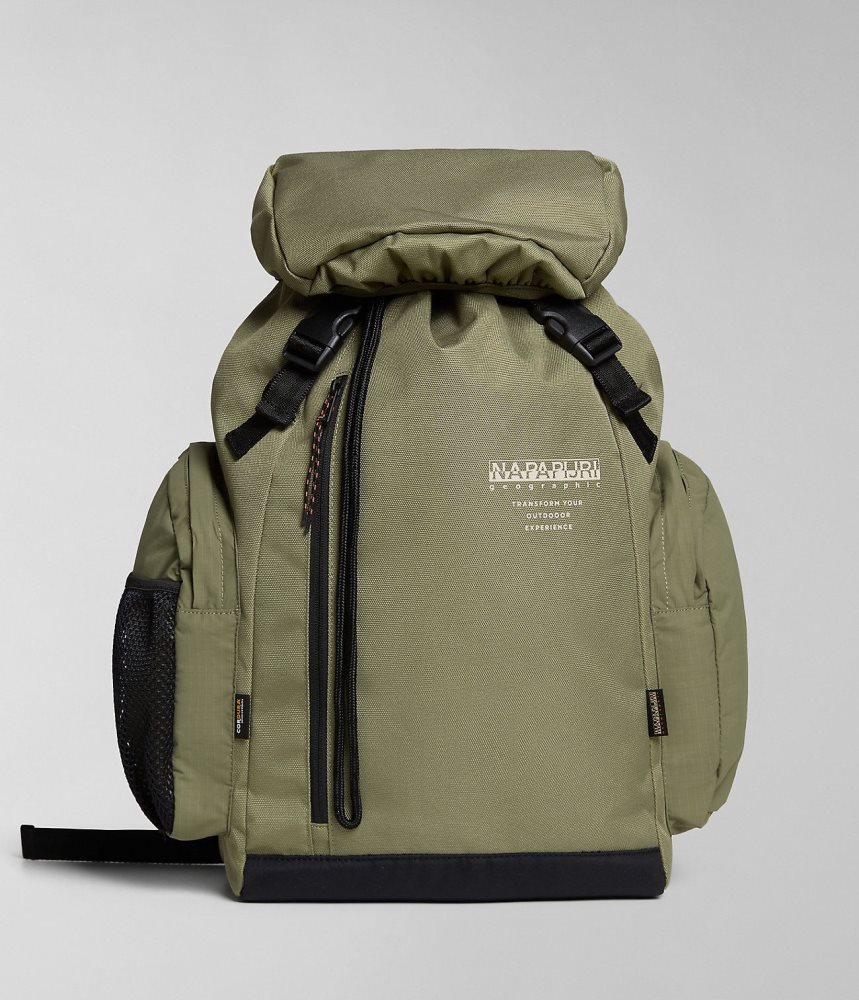 Napapijri Lynx Backpack Rugzakken Dames Groen | YHWSGOT-94