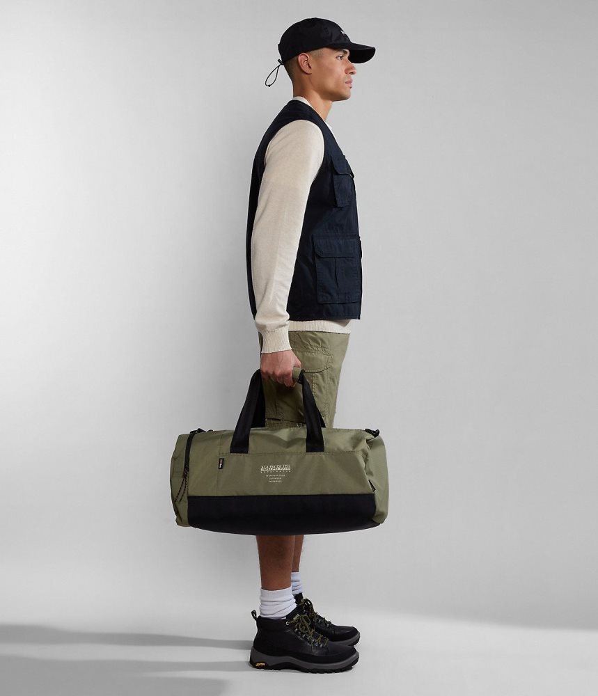 Napapijri Lynx Duffle Bag Plunjezak Kinderen Groen | GAMUZBJ-62